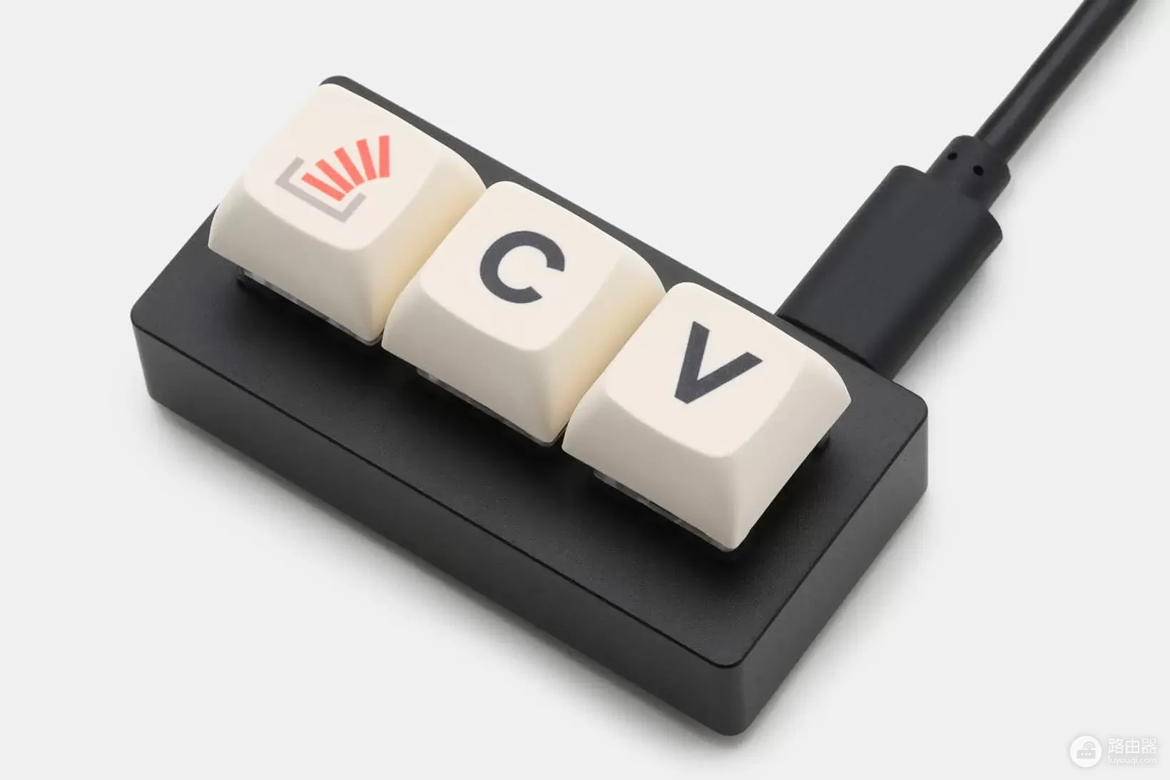 这个只有复制和粘贴按键的可爱键盘你会要吗(键盘按键复制粘贴键)