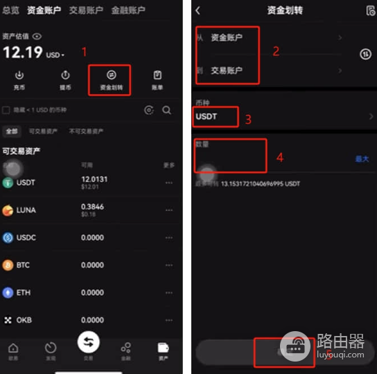 欧易资金账户和交易账户有什么区别?欧易站内划转是什么意思?