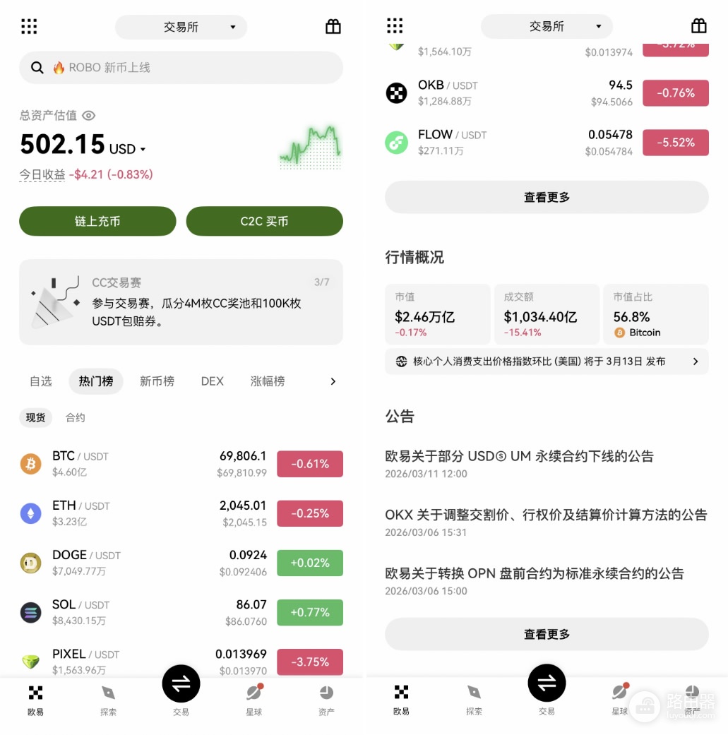 iPhone炒币App下载,OKX炒币App 2026版
