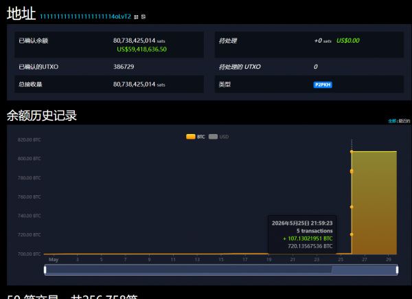 830万美元比特币被永久烧毁：11年休眠巨鲸突然销毁107BTC