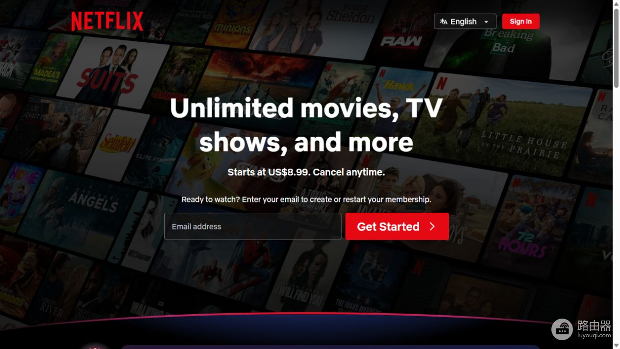 Netflix官方网页版入口 奈飞Netflix官网登录入口
