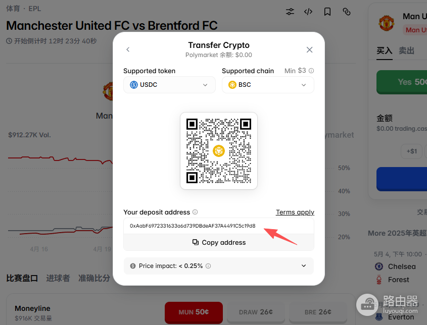 Polymarket怎么充值？Google一键登录，欧逸转USDC（Polygon）避坑指南