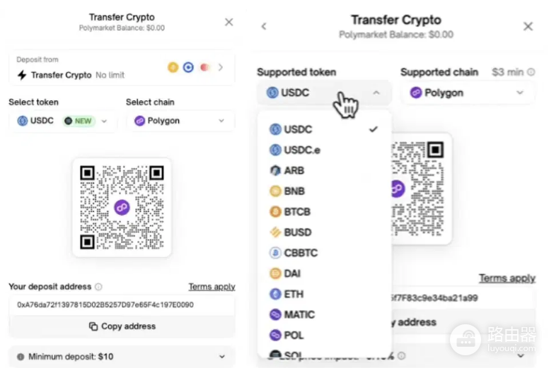怎么在Polymarket出金和入金? Polymarket出金和入金教程