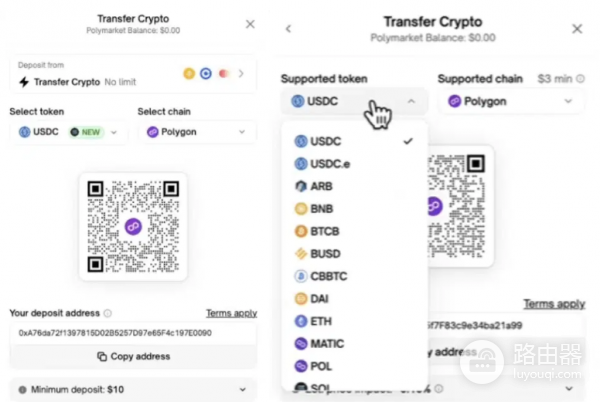 怎么在Polymarket出金和入金? Polymarket出金和入金教程