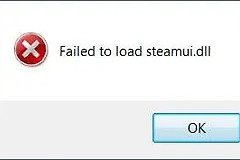 对于steam缺少steamui.dll如何处理
