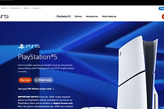 ps5官方网站入口 ps5网页版官网地址是什么