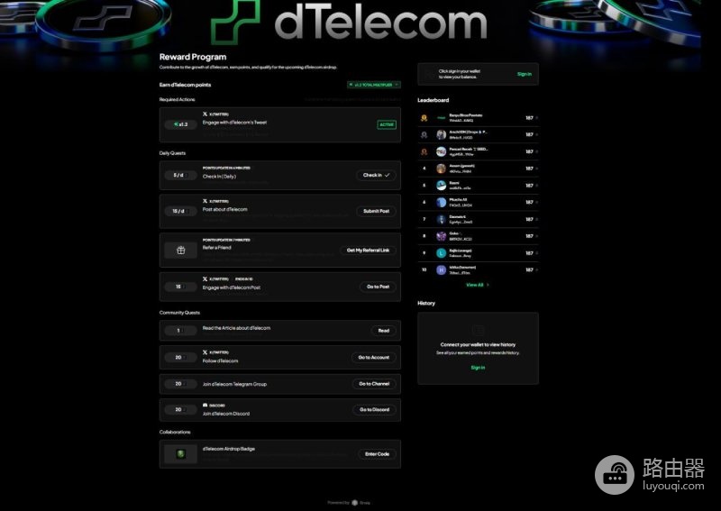 dTelecom(DTEL)币是什么?一文看懂web3去中心化通信网络