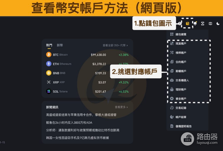 币安现货账户和资金账户有什么区别?互相之间如何转账?