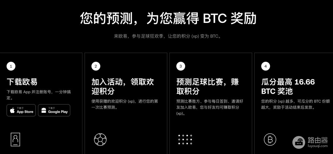 免费领BTC,鸥易世界杯预测活动玩法详解