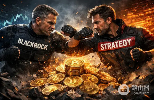 贝莱德与Strategy的比特币竞赛,供应紧缩正在发生