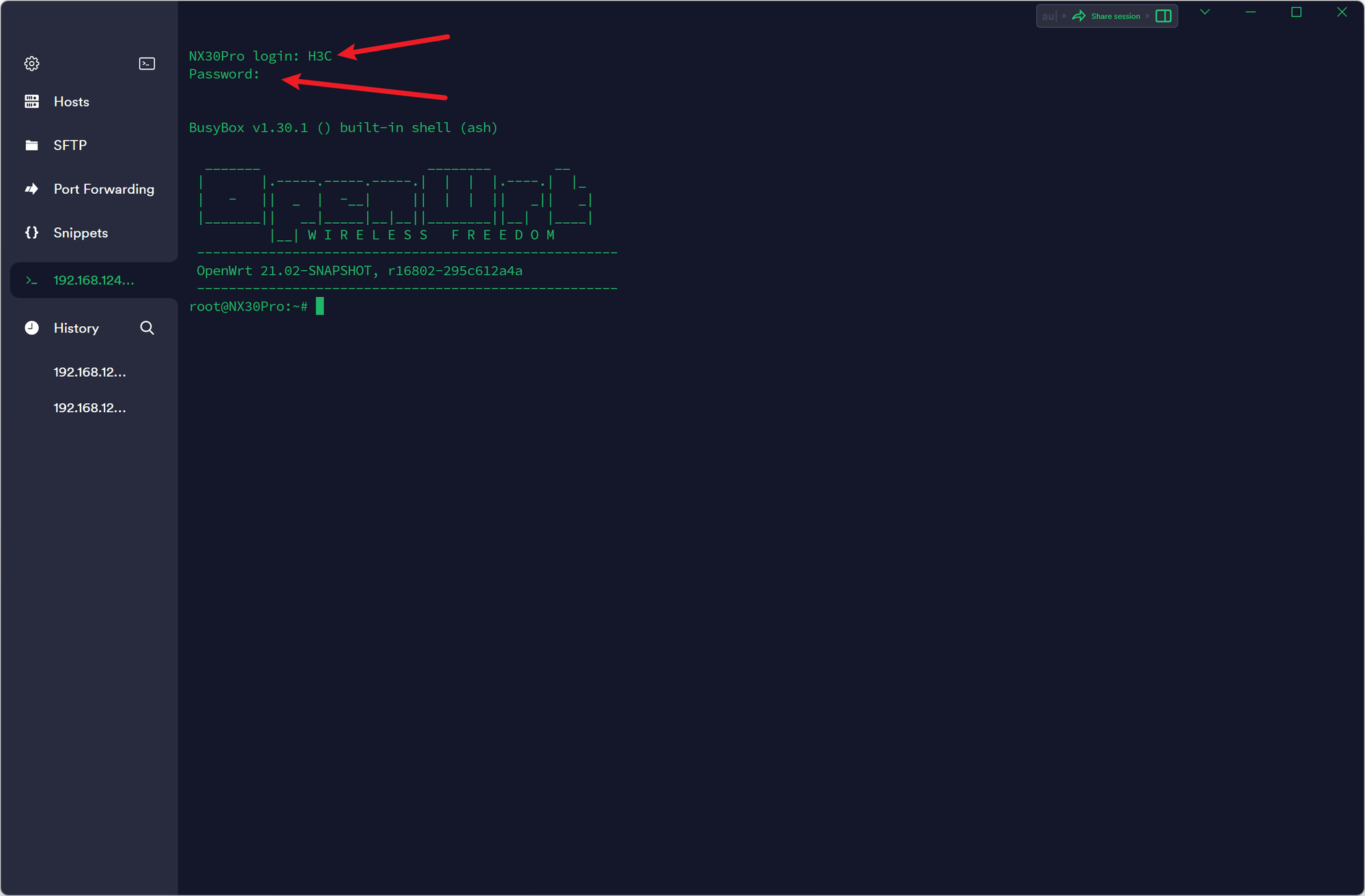 H3C路由器NX30Pro刷OpenWrt系统