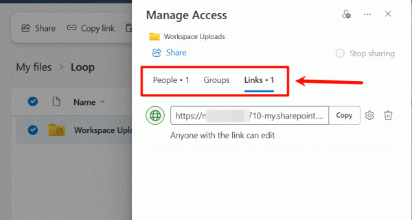 onedrive取消共享后仍显示小人图标怎么办？分支目录共享标识修复教程