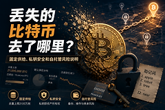 丢失的比特币去了哪里？固定供给、私钥安全备份指南