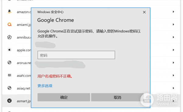 windows安全中心不识别密码怎么办?查看浏览器密码验证失败解决方法