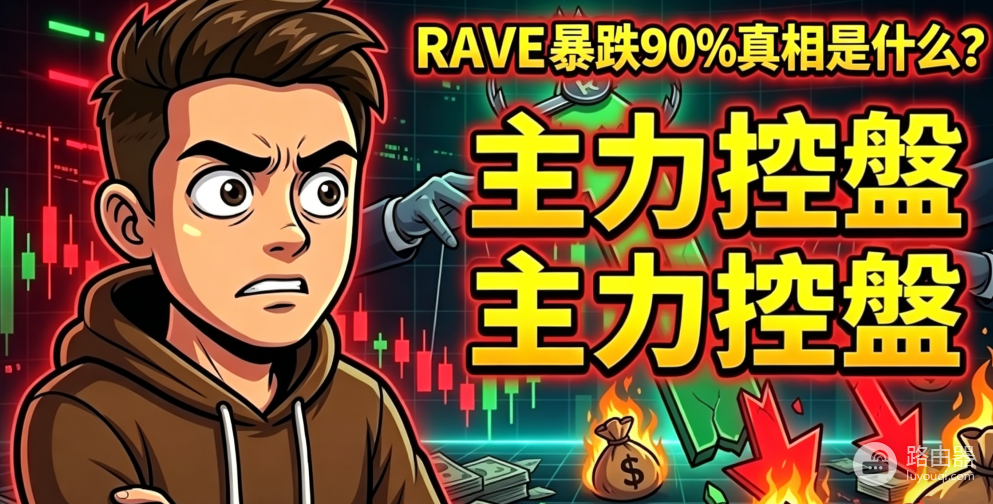 RAVE暴跌90%真相:RaveDAO代币为何暴涨又暴跌