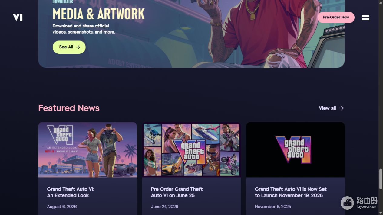 GTA6官方网站入口 GTA6官网地址是什么
