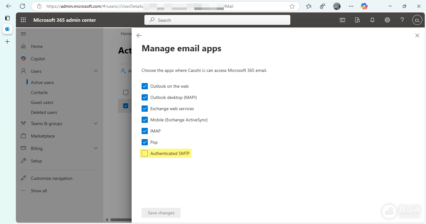 foxmail登录microsoft 365无法发信怎么办?smtp服务开启教程