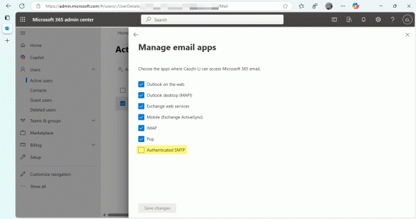 foxmail登录microsoft 365无法发信怎么办？smtp服务开启教程
