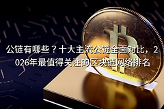 全球公认的十大公链是哪些?十大公链用途对比与选择指南