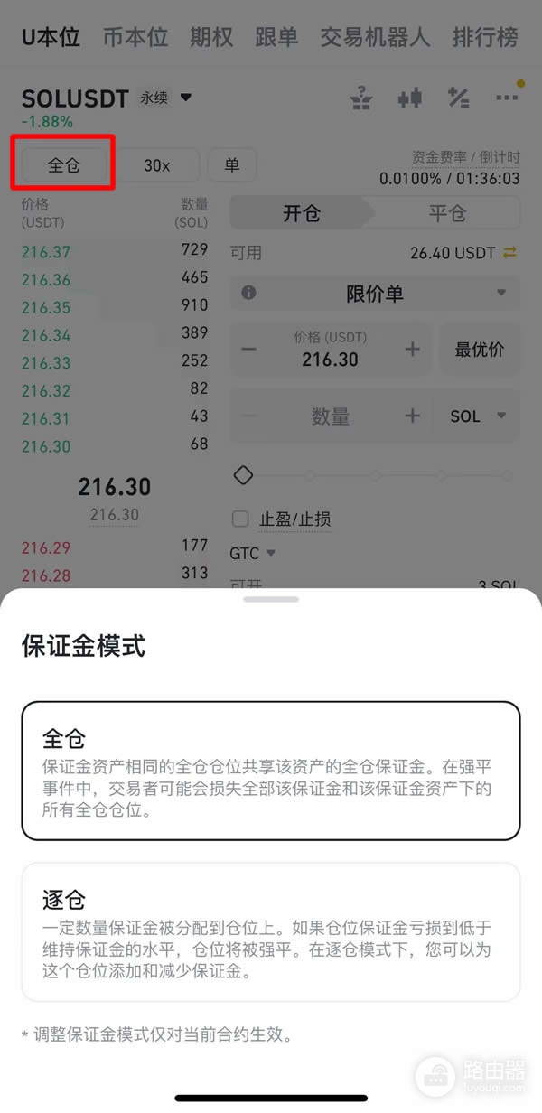 比安永续合约快速入门全流程,U本位合约止盈止损设置与实用技巧