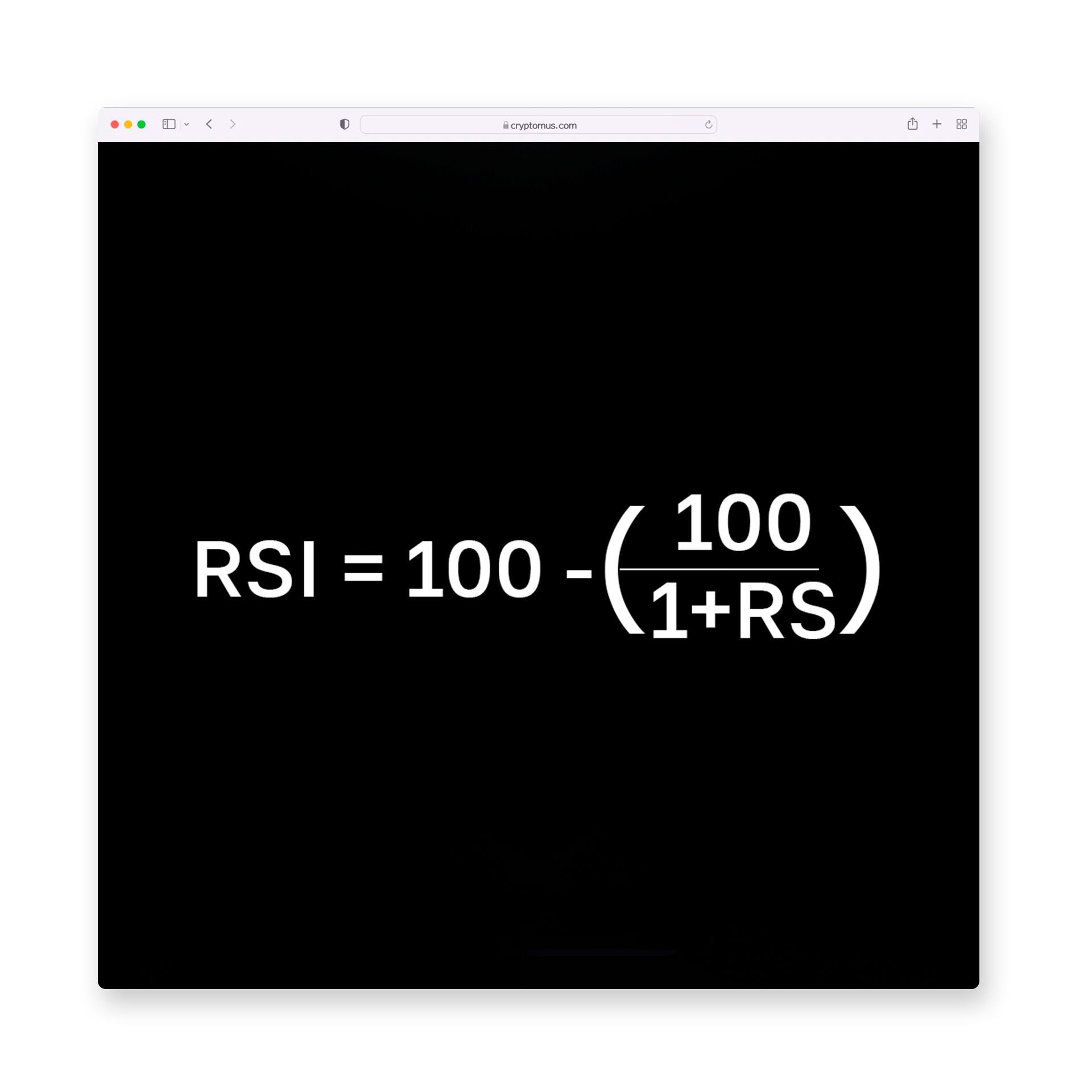 RSI指标是什么?RSI指标在加密市场里的实际用法