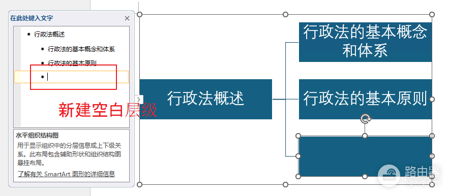 word中如何绘制多分支大括号?smartart快速制作教程
