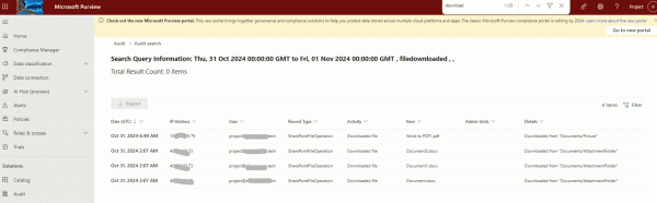 sharepoint文件下载记录查询教程：如何定位具体用户下载时间