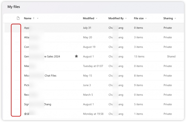 mac safari浏览器onedrive网页版不显示文件夹图标怎么办？