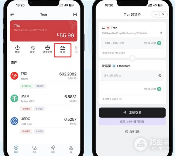 如何在不同链上实现USDT的互换？如何通过交易所和跨链桥完成USDT互换？