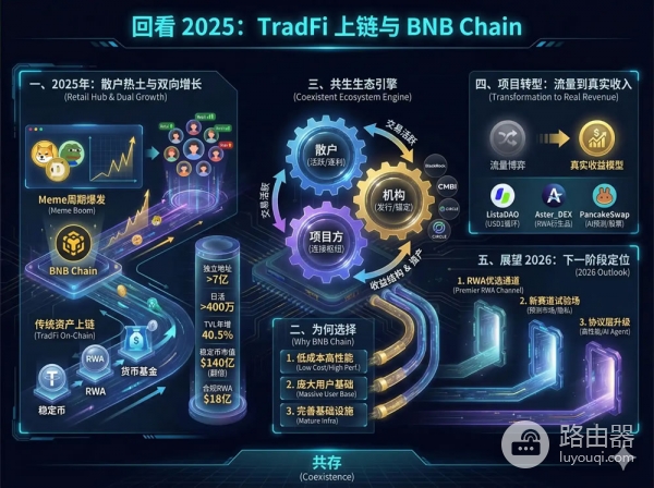 为什么传统资金选择在BNB Chain?散户、机构、协议能全挤在一条链上