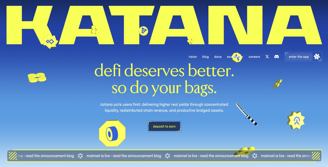Katana Network (KAT)币是什么?桥接资产如何自动产生收益