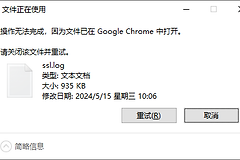 删除文件时提示“操作无法完成，因为文件已在 Google Chrome 中打开”的解决办法