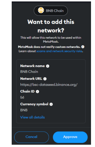 如何将MetaMask连接到BNB智能链? MetaMask连接到BSC教程