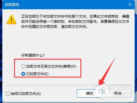 如何在Win11中对文档进行加密