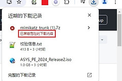 谷歌浏览器提示“已屏蔽危险的下载内容，Chrome 阻止了此项下载操作，因为该文件具有危险性”解决方法