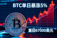 BTC单日暴涨5%重回67000美元，牛市要来了吗？