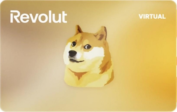 Revolut推出狗狗币实体卡，加密货币支付开始进入日常消费