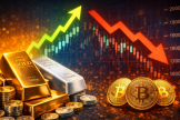 比特币与传统资产行情分化？BTC与金、银、铜谁更能反映预期风险？