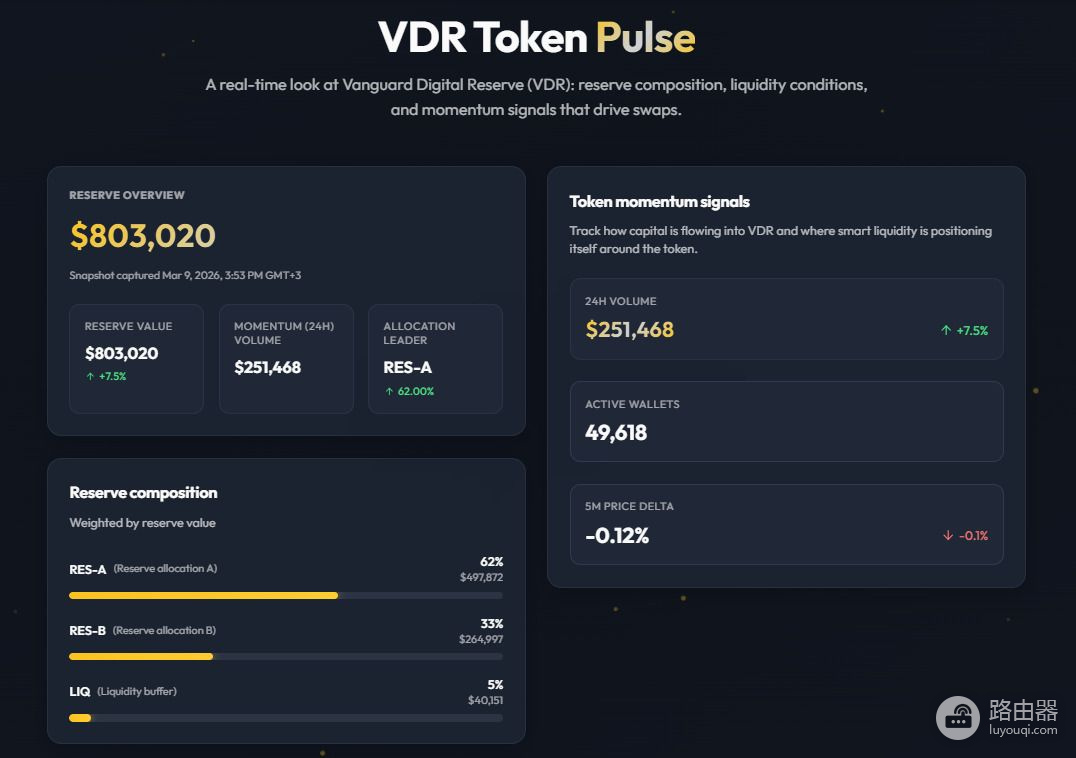 VDR Coin是什么？？Solana上的数字储备新星