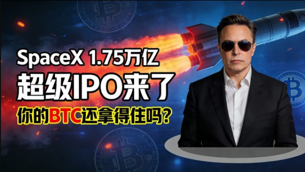 2026最大变量出现：SpaceX IPO+日本加息，比特币还能涨吗？