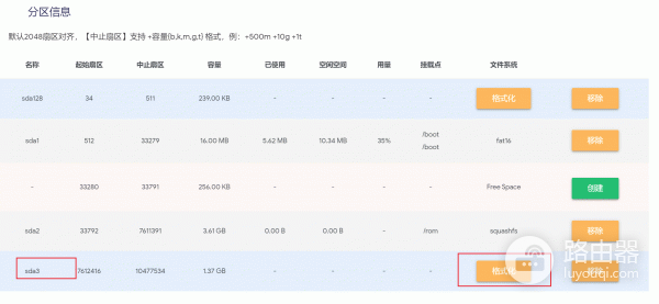 OpenWrt根分区扩容完整教程,扩容根分区和挂载新盘