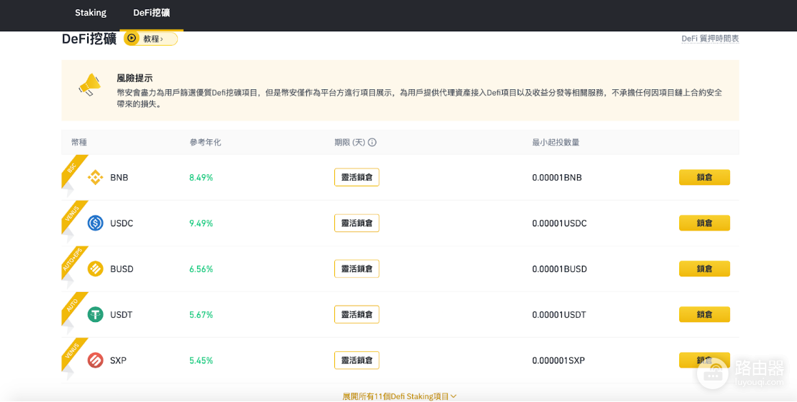 币安有哪些可以收息的理财产品? 币安收息理财产品哪个收益比较好?