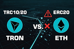 TRC-20和ERC-20选错链会丢币吗?波场和以太坊有何区别