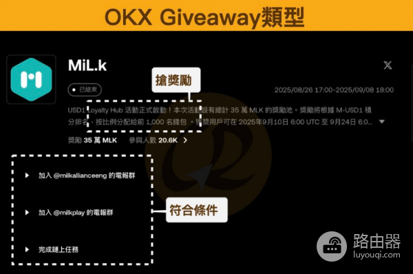 OKX Giveaway是什么? 如何通过OKX Giveaway领取空投?
