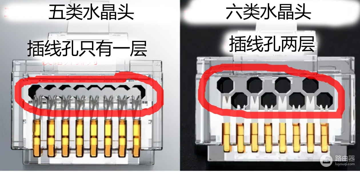 六类网线的水晶头接法
