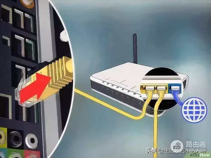 如何连接两台路由器以扩展网络-如何把网络连接在路由器上