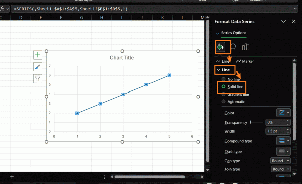 excel线性预测趋势线公式错误怎么办？散点图连线设置教程