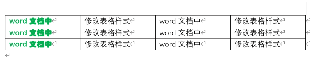 word修改表格样式首列不起作用怎么办?表格样式失效解决方法