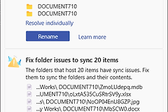 onedrive自动创建DOCUMENT文件夹报错怎么办？隐藏文件夹同步错误解决方法