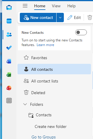 outlook.com网页版联系人编辑窗口样式怎么切换?新旧版本界面更改教程